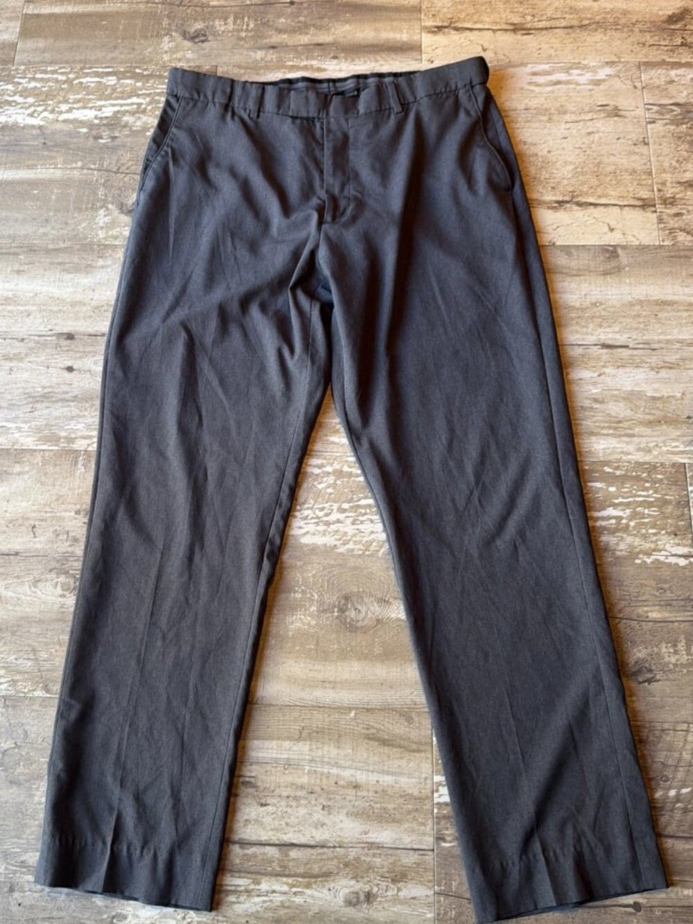 Oeko-Tex Delta Airlines Trouser Charcoal Dress Pants Men’s 36